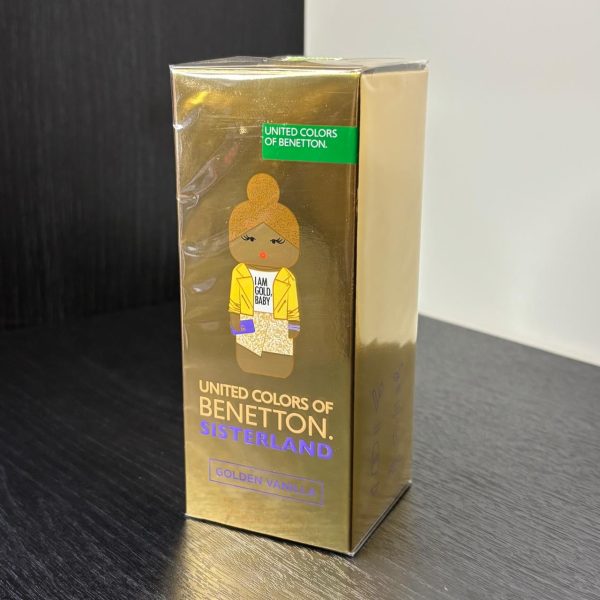 PERFUME BENETTON SISTERLAND GOLDEN VAINILLA